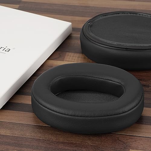 Almohadillas de reemplazo Geekria para Sony WH-XB900N, WH-CH710N, WH-CH720N, WH-RF400, MDR-RF895RK, color negro miniatura 4