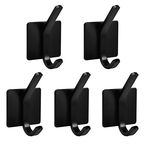 EKKONG 5 Pezzi Ganci Adesivi, Ganci Appendiabiti