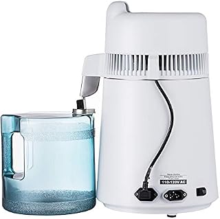 SmarketBuy 1.58 Gallon Water Distiller Home Countertop Water Distillation Purifier All Stainless Steel