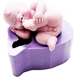 Jabones Artesanales Para Bebés Molde de silicona para bebés - pie - recién nacido - jabón - resina - yeso - Idea de regalo de cumpleaños - moldes de silicona - molde para uso artesanal