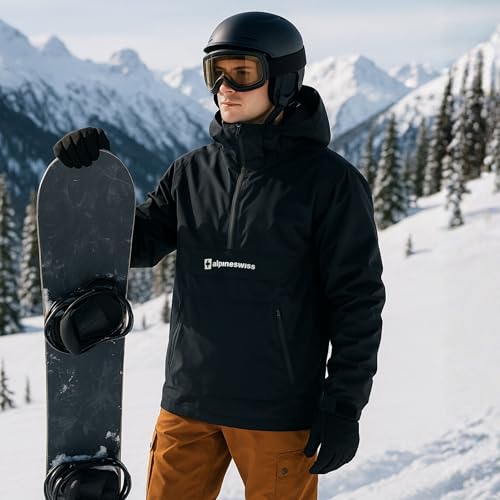 Alpine Swiss Snowboard Jacket Anorak