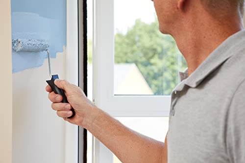 ProDec Contractor, 11-teilig, gewebte, mittelflorige 100-mm-Mini-Farbrollen, Farbrollenset für ein glattes Finish beim Streichen mit Dispersionsfarben an Innenwänden und Decken