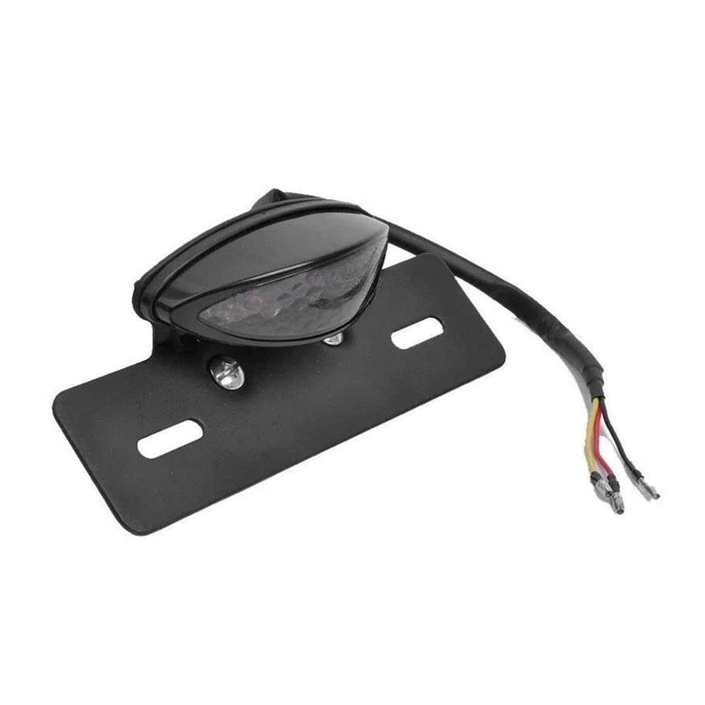 DAGMARA Moto Freno Luces Trasera Cola Luz LED De 12 V Para Matrícula Freno Trasero Motocicleta, Trasera, Luces Señal, Indicador, Accesorios Para