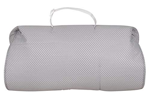 Leachco Prop 'R Shopper Shopping Cart Cover, Gray Pin Dot - Thumbnail 4