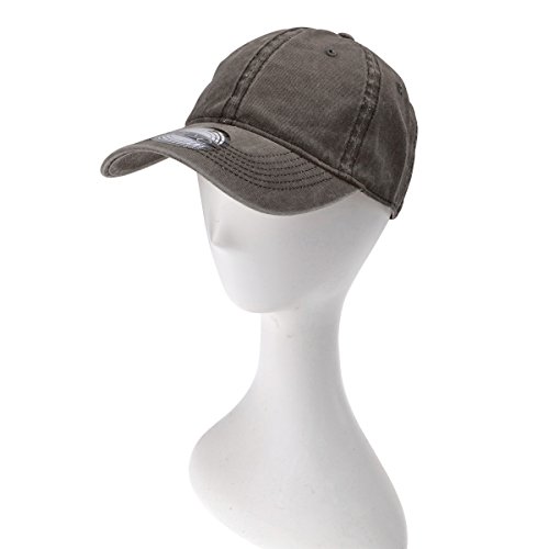Unisex Vintage Washed Cotton Baseball Cap Low Profile Plain Snapback Dad Hat - Image 3