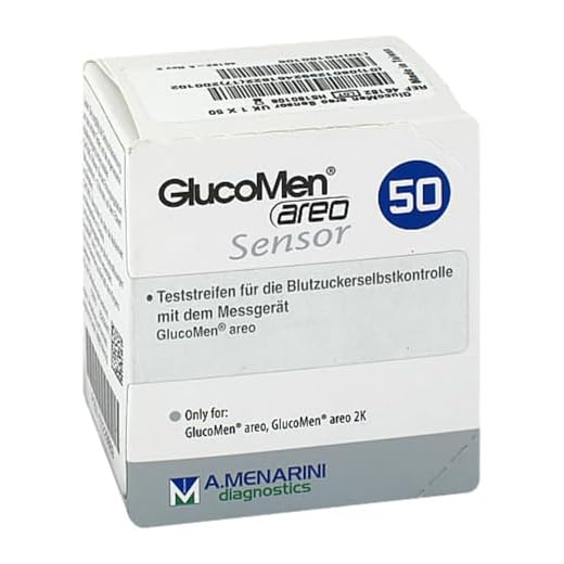 Glucomen Areo Sensor Teststreifen