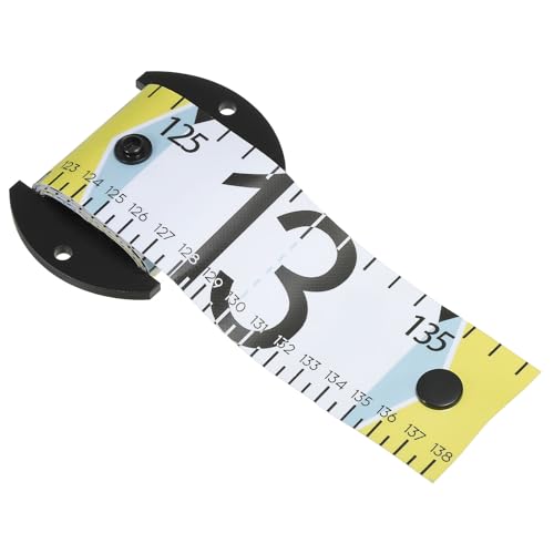 PATIKIL Fish Ruler, 53 Inch Fish Measure Tape Waterproof for Fishing Boat Kayak Workbench, Yellow