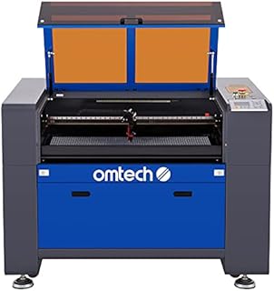 OMTech 70W CO2 Laser Engraver and Cutter, 16x30 Inch Laser Engraving Cutting Etching Marking Machine with Autofocus Electric Lift Workbed Air Assist Ruida Controls More for Home Office DIY