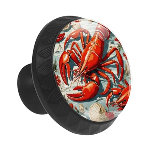 Boutons d'armoire ronds pour tiroir fatigué : lot de 12 déco mer - 3