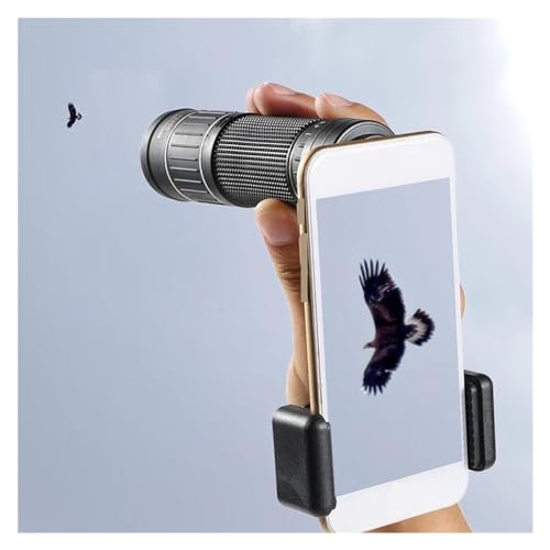 Telescopio de bolsillo 12x30 impermeable monocular portátil con óptica de enfoque nítido 2