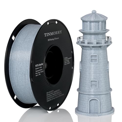 Filament TINMORRY PETG Szary Teksturowany (GRAY TEXTURED)
