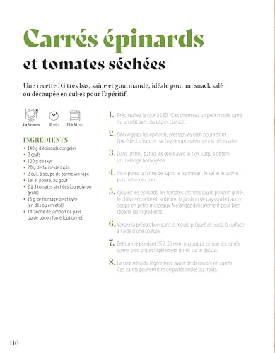 Ma journée IG bas: Du petit-déjeuner au dîner, sans oublier le goûter !