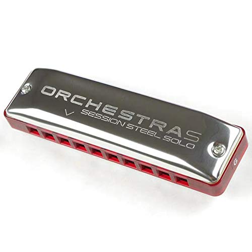 Harmonica Orchestre S Blues Harmonica Diatonique 10 Trous Seydel Session Acier Solo Harpe Clé C Couvercle En Acier… - Les Beatles, Paul McCartney, John Lennon, RIngo Starr, George Harrison Harmonica Orchestre S Blues Harmonica Diatonique 10 Trous Seydel Session Acier Solo Harpe Clé C Couvercle En Acier…