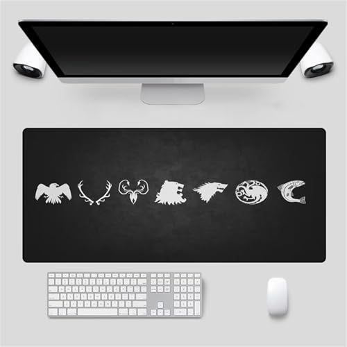Podkładka pod mysz do gier, 1200 x 600 x 2 mm XXL, antypoślizgowa gumowa podkładka pod mysz, do laptopa, na biurko, do gier, biura, domu