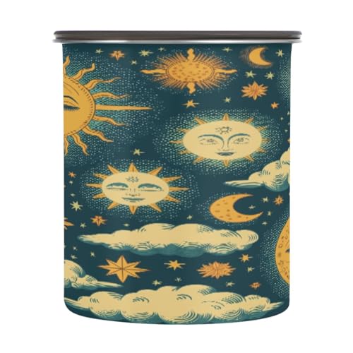 Lata Hermética de Acero Inoxidable para Café 30 oz