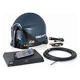 KING VQ4510 Tailgater Bundle - Portable Satellite TV Antenna and Dish HD Solo VIP 211z Receiver