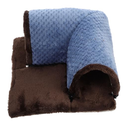 JOINPAYA Collapsible Guinea Pig Tunnel Dual Purpose Play Area Resting Spot for Small Pets Like Hamsters Rabbits Ferrets Engaging Right Angle Design for Exploration Stimulation