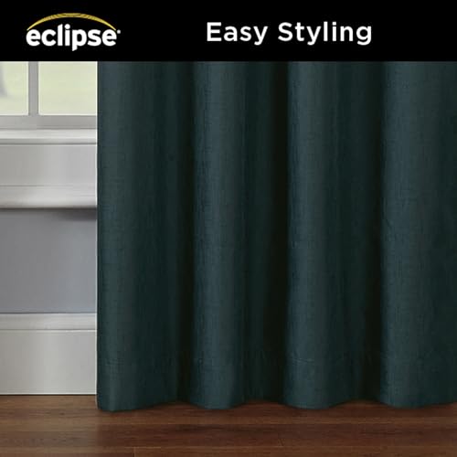 Cortina térmica opaca Eclipse Kendall de 95 pulgadas, cortinas aislantes modernas 6