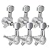 Produktbild Tree-on-Life Metal Locking Tuners Guitar Tuners Mechaniken Stimmwirbel Keys 6R Chrome Small Button für E-Gitarre
