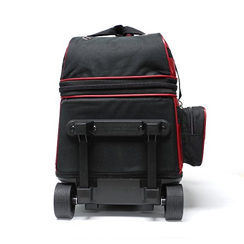 Pyramid Path Deluxe Double Roller Black/Red #TOP6