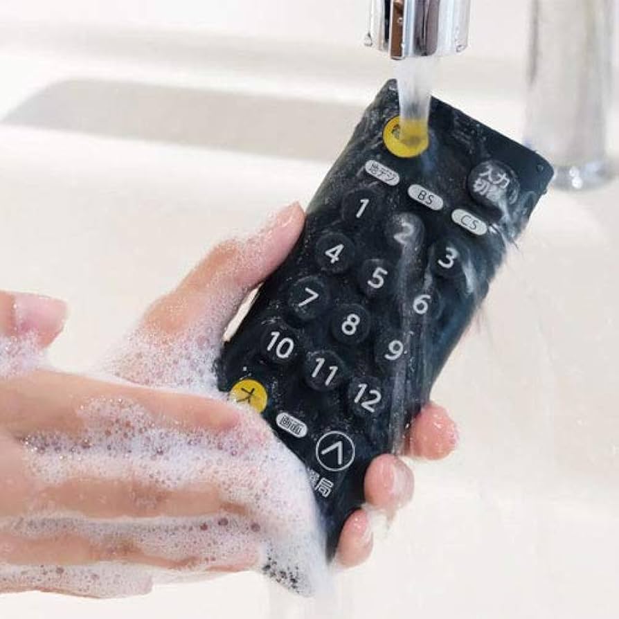 (未使用･未開封品)ツインバード 汎用テレビリモコン防水型WR-JF01Bブラック Amazon.co.jp: WR-JF01B [水洗いできるテレビ用リモコン