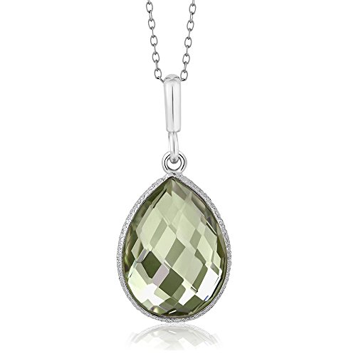 Gem Stone King 6.50 Cttw Genuine Green...