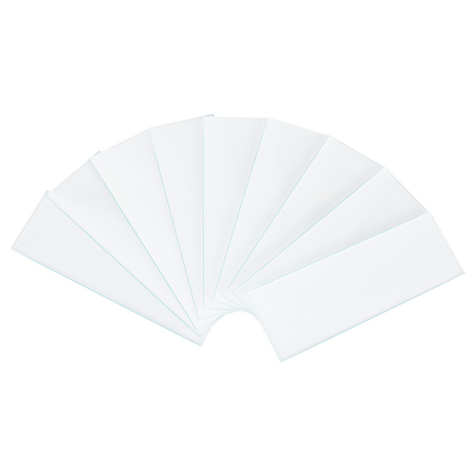Labasics Placas TLC de vidrio, Hojas de gel de sílice para análisis de laboratorio, Capa de alta pureza, Separación rápida, 2,5 x 7,5 cm, 80 PCS