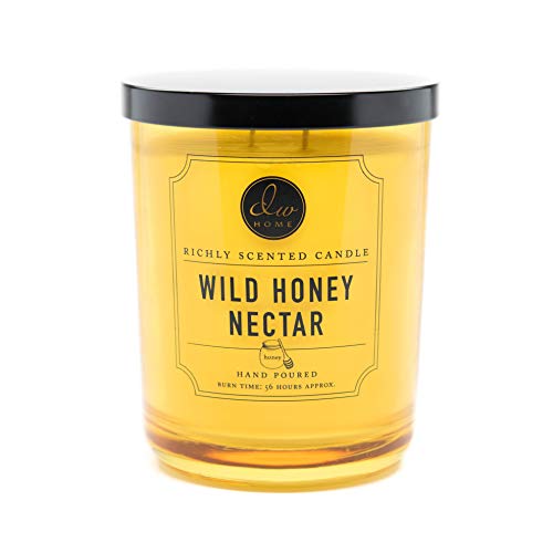 Dw Home, Large Double Wick Candle, Wild Honey Nectar #TOP17