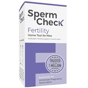 Fertility Sperm Count Test for Men, at Home Sperm Test, Easy to Read Results, Over 98% Accurate