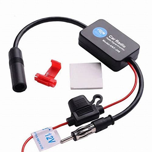 VIGORTHERIVE Universal Car Stereo ANT-208 FM AM Radio Antenna Amplificatore