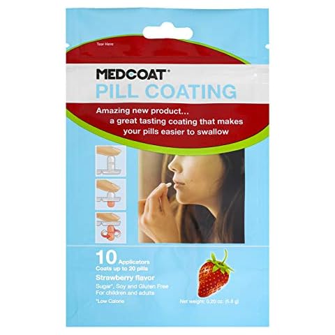 MEDCOAT® Pill Coating (Strawberry, 10 ct.) Cover