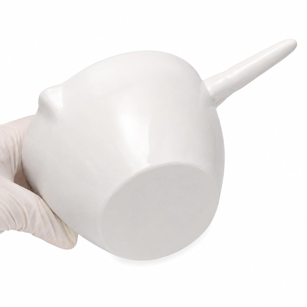 Ceramiczna Miska Odparowania Uchwyt Wylewka Ciepło-1000ml