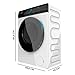 Cecotec Lavadora 8Kg Carga Frontal Bolero DressCode 8110 Inverter Imagen de Cecotec Lavadora 8Kg Carga Frontal Bolero DressCode 8110 Inverter