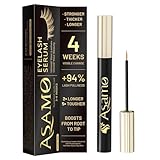 Eyelash Growth Serum – Natural Lash Enhancer with 15 Plant Extracts for Longer Thicker Fuller Lashes Nourishing Formula to Enhance Natural Beauty Hypoallergenic Oil Free lash growth serum -3ml