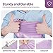 Fuxury Poly Mailers 10x13 Inch 50 Pcs, Waterproof Shipping Bags for Clothing, Strong Adhesive Shipping Envelopes for Small Business Suppliers, Self Seal Mailers Poly Bags Mailing Envelopes Purple