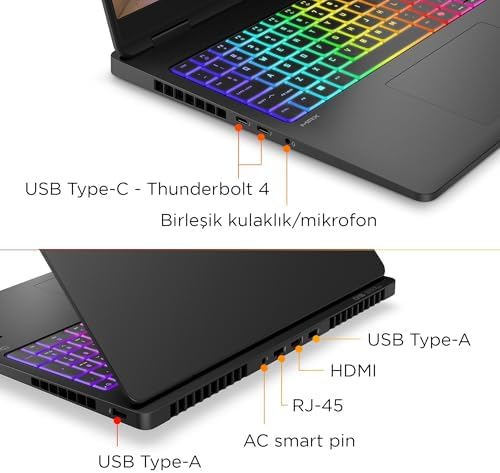 HP Omen Max 16 | NVIDIA® GeForce RTX™ 5070 Ti 12GB | AMD Ryzen™ AI 7 350 | 32 GB DDR5 RAM | 1 TB SSD | 16 inç 60-165 Hz 3 ms IPS Ekran | FreeDOS | Oyun Bilgisayarı | BQ1Y2EA - Görsel 6