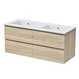 Meuble de vasque: 120x46x52 cm(LxWxH)