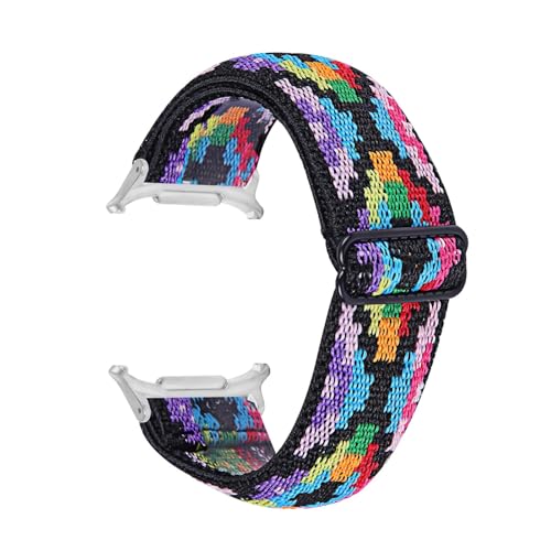 [PLYYQZM] �ɍ��� Sam su ng Galaxy Watch Ultra 47mm�p�i�C�����L�k���r���v�o���h�A,�D�胊�X�g�o���h�A���ԂȂ��J�[�u�G���h�X�g���b�v�ɓK�p(14#(Silver connector))