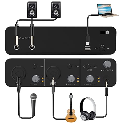Interface audio Plug et Play 24Bit/96KHz haute résolution pour le streaming en direct - 4