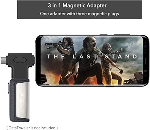 2 In 1 Otg Converter Usb 3.0 To Micro Usb And Type C Adapter Usb3.0 Female To Micro Usb Male And Usb C Male Connector (1 Pack) #TOP6