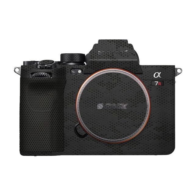 JERXTTONAnti-Scratch Camera Cover Skin Sticker for Sony Alpha A7RV A7R5 A7RM5 Protector Vinyl Film Skin Protective Decoration (Mamba Black)