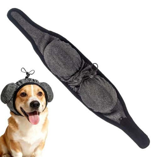 Ohrenschützer für Hunde, verstellbare Kapuze mit Geräuschunterdrückung für Haustiere, für...