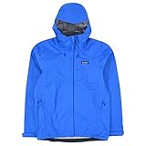 Reißverschluss vorne mittig Patagonia Mens M\'s Torrentshell 3L JKT Jacket, Andes Blue, L