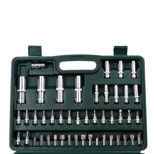 TRUZEX 94 Piece Stainless Steel Tool Kit, Blue - Image 3