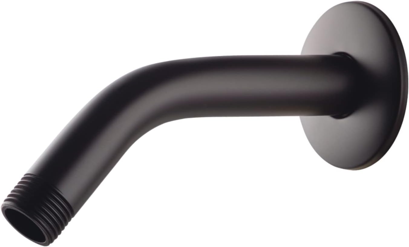 Kingston Brass K206M5 Showerscape 6-Inch Shower Arm with Flange, 5-1/2 (L) 1/2-14 NPT x 1/2-14 NPSM, Oil Rubbed Bronze