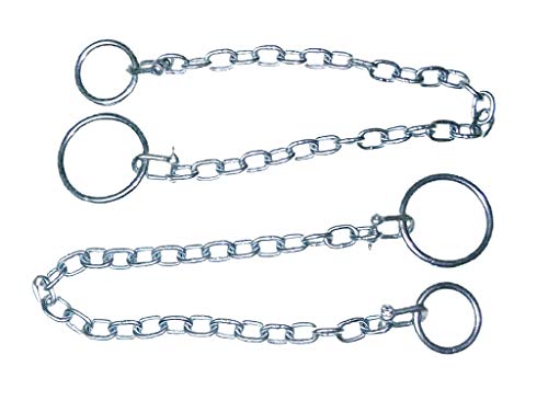 Trafalgar Marine 2 x Mooring Chain And Rings For Canal Narrowboats