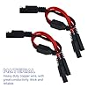 WMYCONGCONG 4 PCS SAE Y Splitter Adapter Cable 14AWG SAE 1 to 2 SAE Power Extension Cable Quick Disconnect Charging Cable11inch for Automotive Solar Panel #3