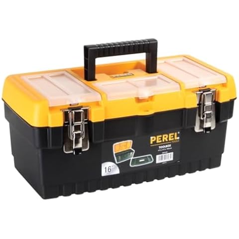 Perel Boîte à outils avec plateau Cover
