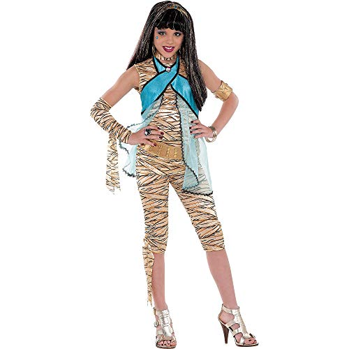 Monster High Cleo de Nile Halloween Costume Deluxe for Girls Large with Included Accessories by Amscan