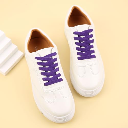 Image of ZHENTOR 3 Pair Flat Shoe Laces for Sneakers, Shoelaces for Sneakers Athletic Running Shoes Boot Strings